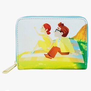 Loungefly Disney Pixar Up Carl & Ellie Daydream Small Zip Wallet